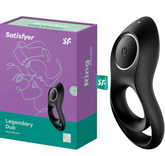 Anillo Satisfyer Legendary Duo - Black - Cake Sex Shop